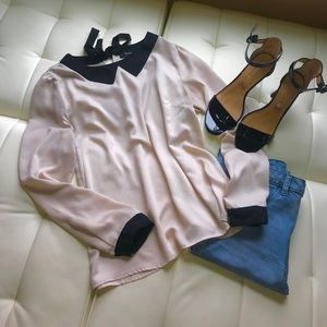 Nude blouse